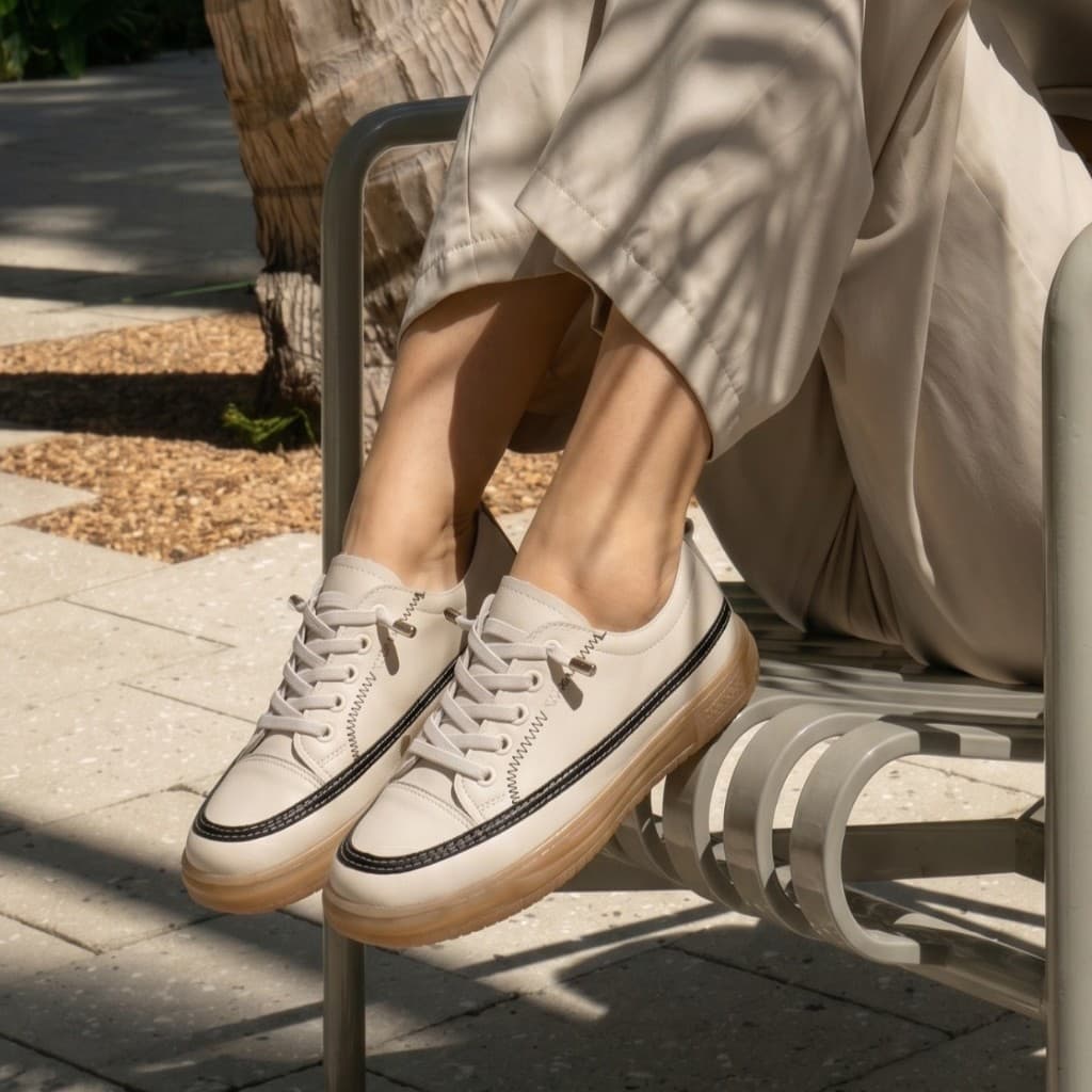Gambar ke-9 produk Pollux Jinju WDQ 2220 - Sepatu Casual Wanita Stylish Empuk Ringan Nyaman Di pakai