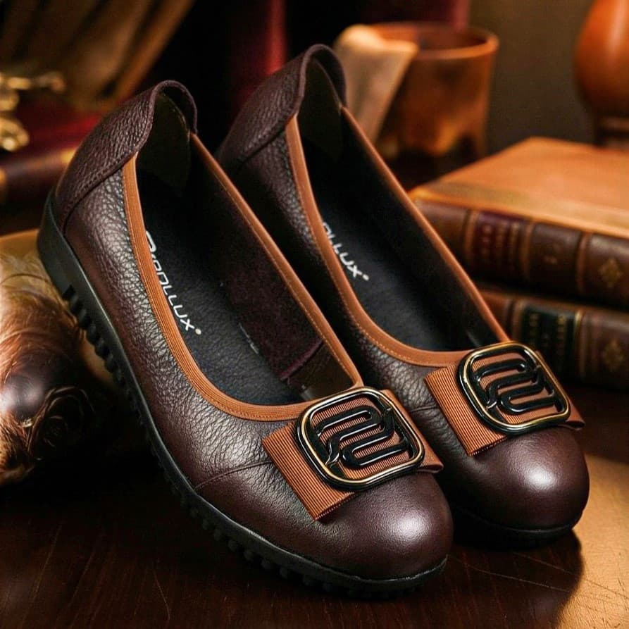 Gambar ke-10 produk Pollux Monday WPOMT 04 - Flat Shoes Pantofel Wanita | Sepatu Kerja Wanita | Sepatu Kantor