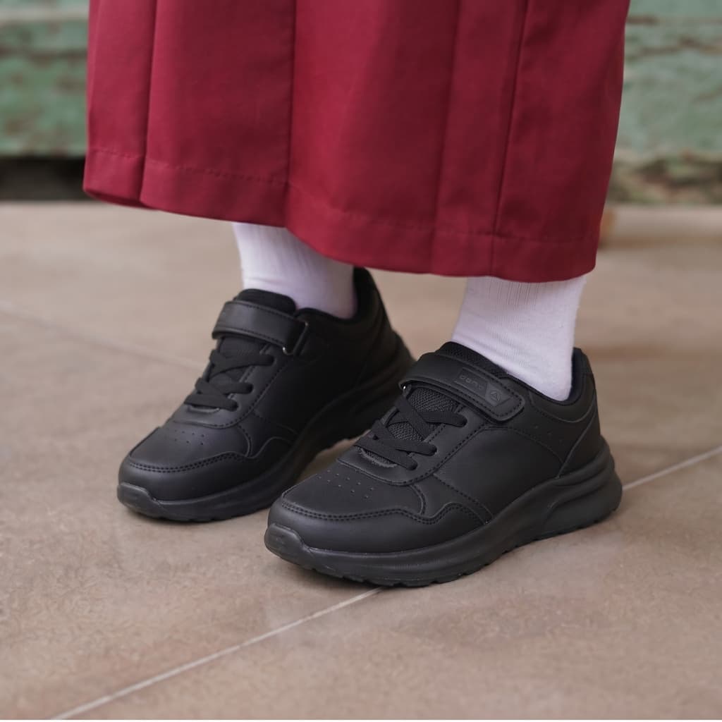 Thumbnail gambar ke-3 produk Dans Delvia - Sepatu sekolah Anak SD Kekinian Size 28-37 Nyaman Anti Slip Dans Delvia