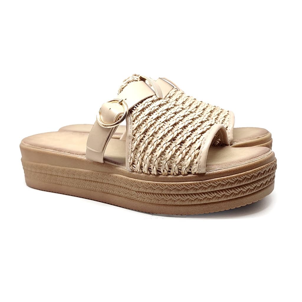 Thumbnail gambar ke-4 produk Sandal Wedges Wanita | Wedges Daily - Mecer Wcs M039