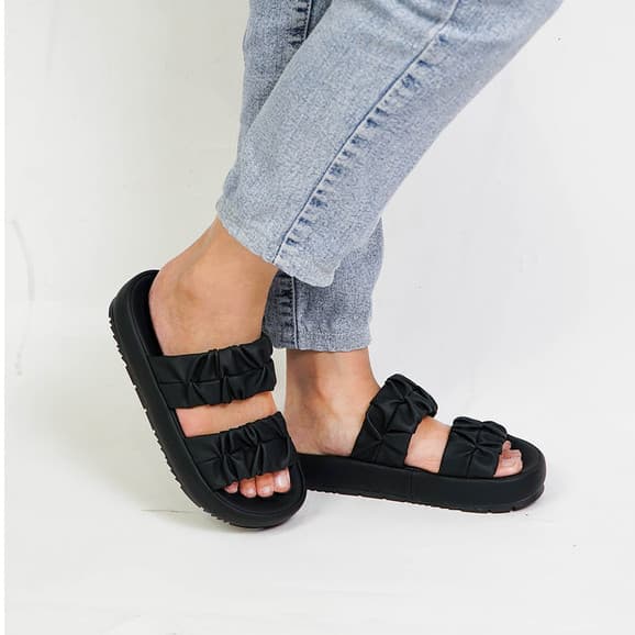 Thumbnail gambar ke-7 produk Mecer Daily WLY1316 36-40 Sandal Slip On Wanita