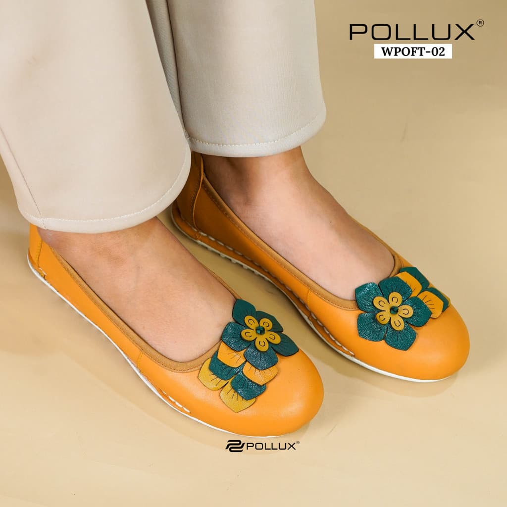 Gambar ke-10 produk Pollux Monday WPOFT 02 Sepatu Flatshoes Wanita Bahan Kulit Asli | Sepatu Flat Wanita