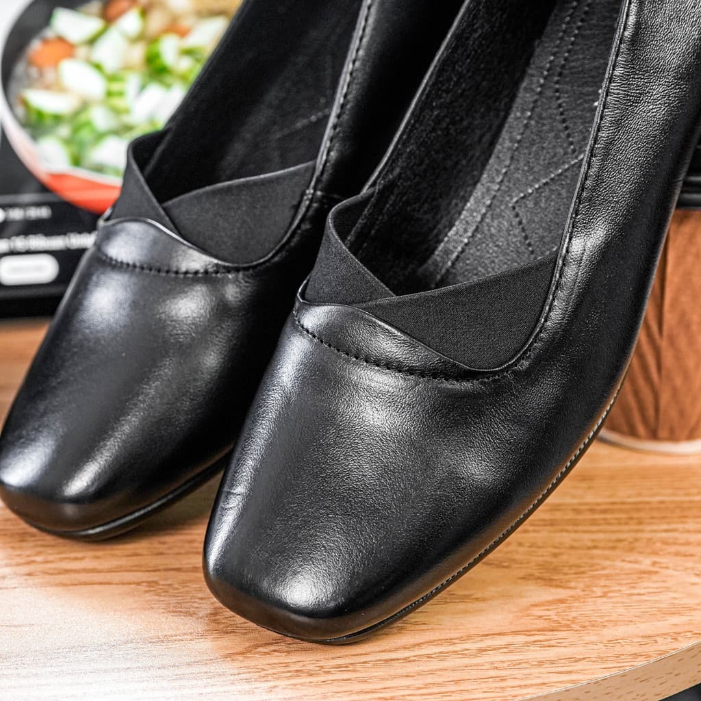 Thumbnail gambar ke-7 produk Pollux Monday WDQ 5518 - Sepatu Kerja Wanita | Sepatu Wanita Bahan Kulit Asli | Pantovel Wanita