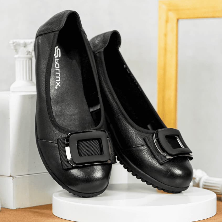 Gambar ke-7 produk Pollux Monday WPOMT 04 - Flat Shoes Pantofel Wanita | Sepatu Kerja Wanita | Sepatu Kantor