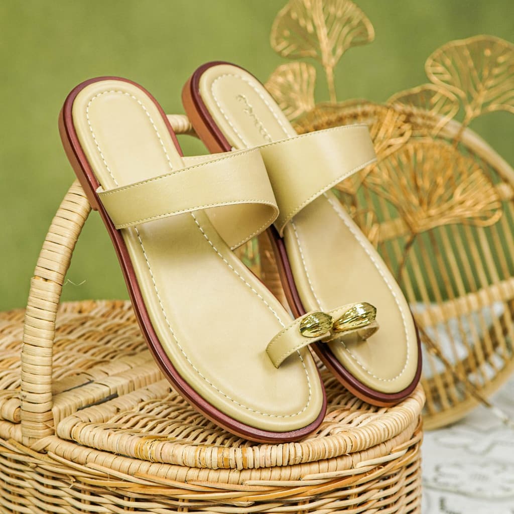 Thumbnail gambar ke-5 produk Sandal Flat Mecer Daily WCS 22Y14 | Sandal Teplek | Sandal Slip On Wanita