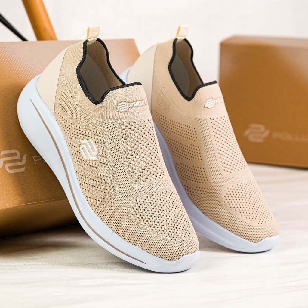 Gambar produk Pollux Active SJD M668 - Sepatu Sneakers Pria Kekinian | Sepatu Casual Pria Slip On Anti Slip