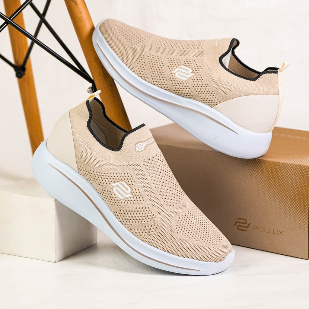 Gambar ke-10 produk Pollux Active SJD M668 - Sepatu Sneakers Pria Kekinian | Sepatu Casual Pria Slip On Anti Slip