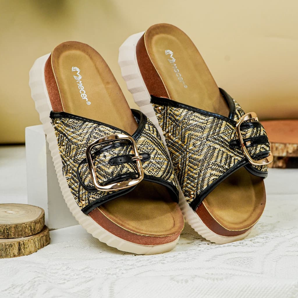 Thumbnail gambar ke-4 produk Mecer Daily WWH 6267- Sandal Slip On Wanita