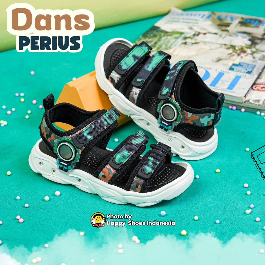 Gambar ke-8 produk Sepatu Sandal Anak Dans Perius | Sandal Anak Keren | Sepatu Sandal Anak Kekinian