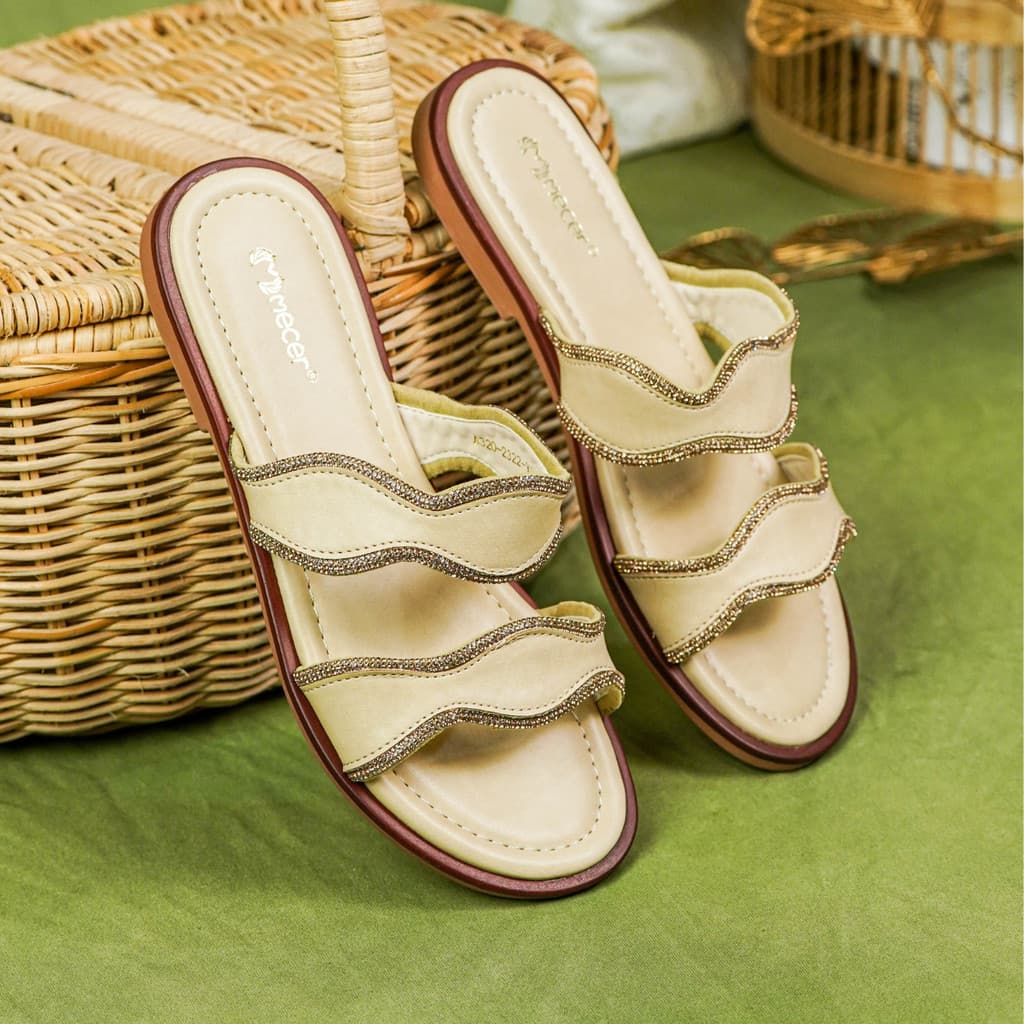 Thumbnail gambar ke-2 produk Mecer Daily WCS 22Y01 - Sandal Flat Wanita