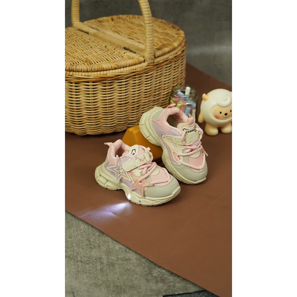 Gambar ke-6 produk Mecer Kids ARH 065 |Sepatu Sneakers Anak | Sepatu Anak Perempuan | Sepatu Imut | Sepatu Keren