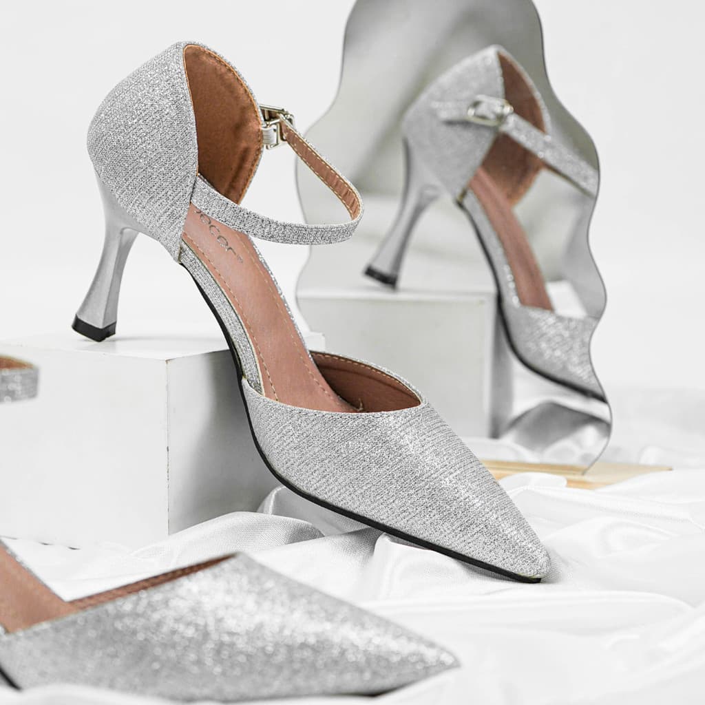 Thumbnail gambar ke-4 produk Mecer Aurora WYH 37A9 - Sepatu Hak Wanita