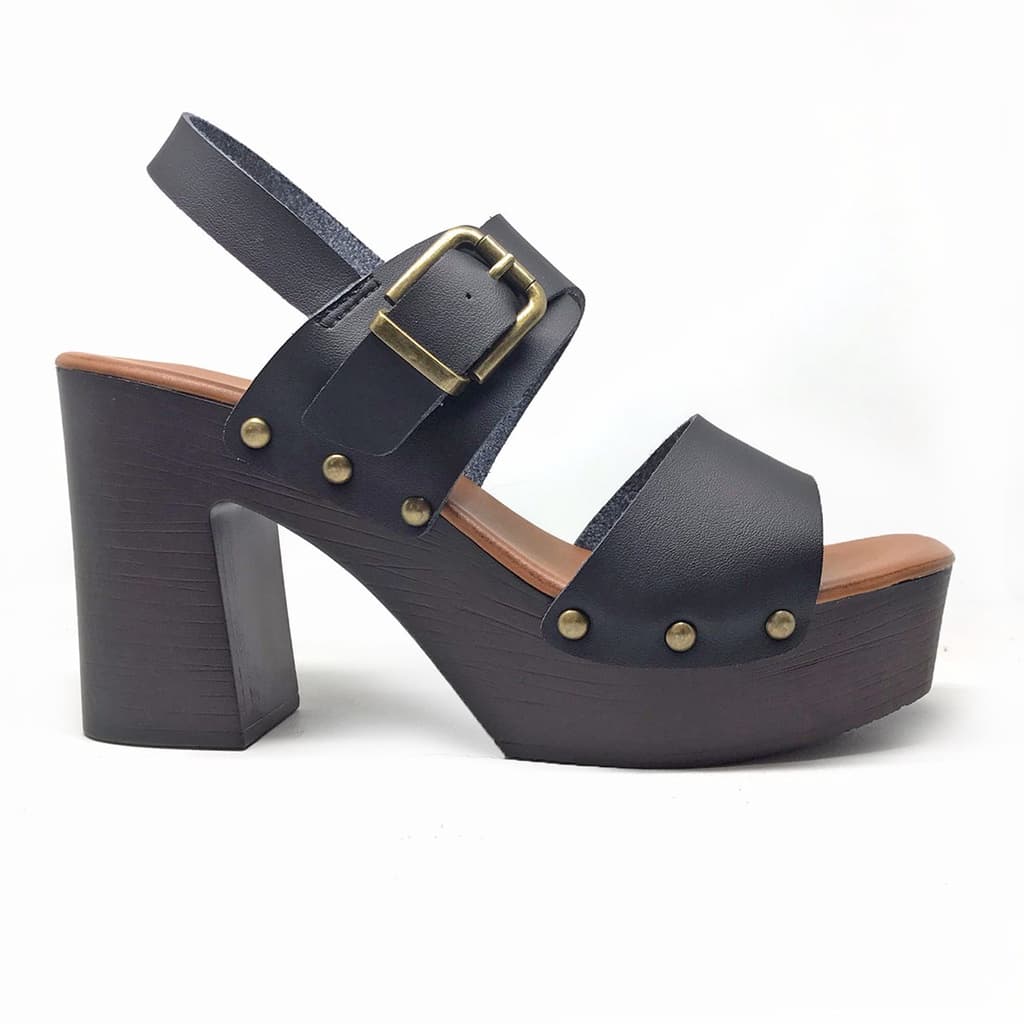 Thumbnail gambar ke-6 produk Sepatu Heels Wanita | Heels Chunky Wanita | Sandal Heels 5Cm - Mecer Classic Wcs 5Y05