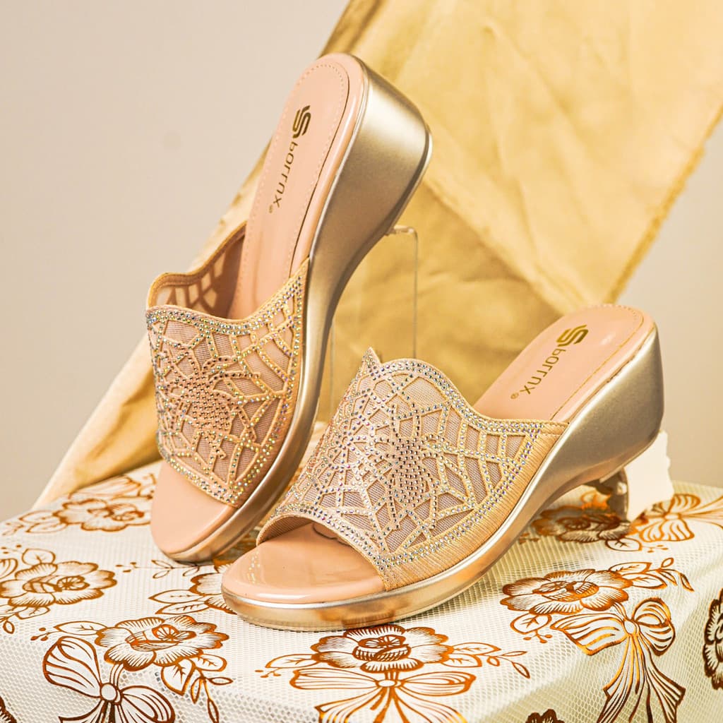 Thumbnail gambar ke-7 produk Pollux Aurora WDQ 6115 - Sandal Wanita Wedges Elegan | Sandal Pesta Model Terbaru