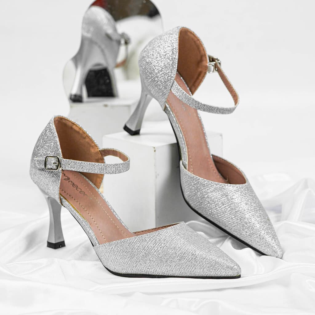Thumbnail gambar ke-2 produk Mecer Aurora WYH 37A9 - Sepatu Hak Wanita