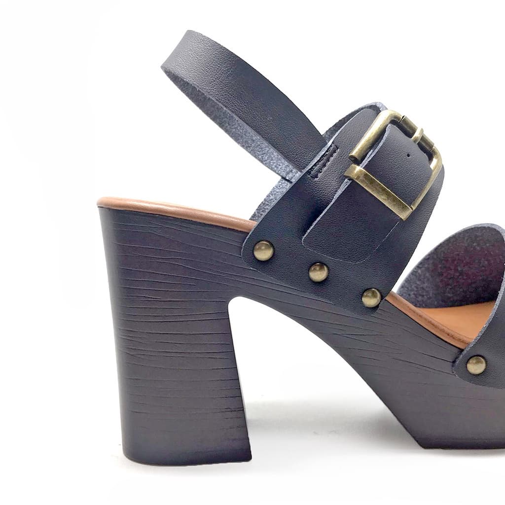 Gambar ke-8 produk Sepatu Heels Wanita | Heels Chunky Wanita | Sandal Heels 5Cm - Mecer Classic Wcs 5Y05