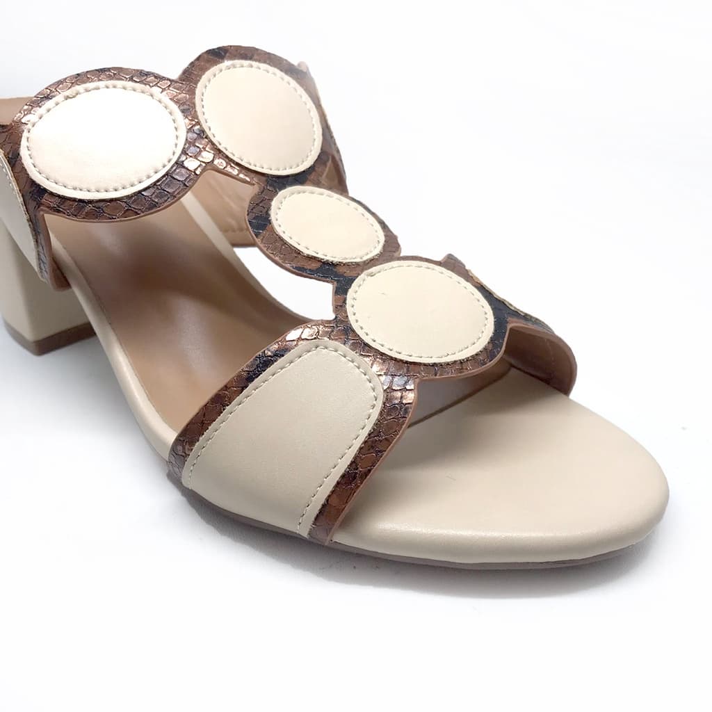 Thumbnail gambar ke-4 produk Mecer Simplicity Wcs M061 - Heels Wanita | Sandal Heels | Heels Chunky Wanita