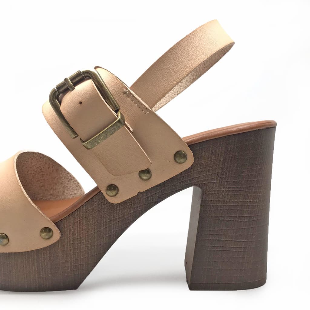 Thumbnail gambar ke-4 produk Sepatu Heels Wanita | Heels Chunky Wanita | Sandal Heels 5Cm - Mecer Classic Wcs 5Y05