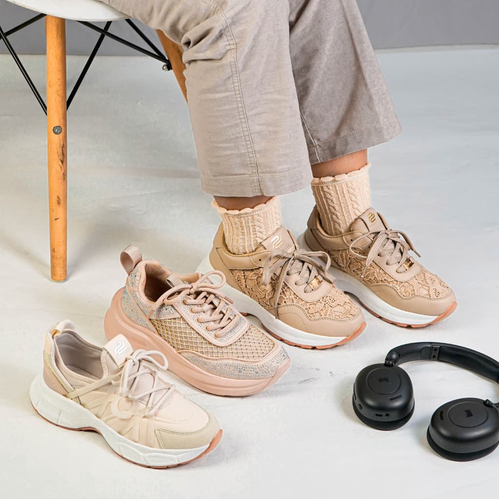 Thumbnail gambar ke-5 produk Pollux Flex WRJ217 | Sepatu Sneakers Wanita Kekinian | Sepatu Casual Wanita | Sneakers Fashion