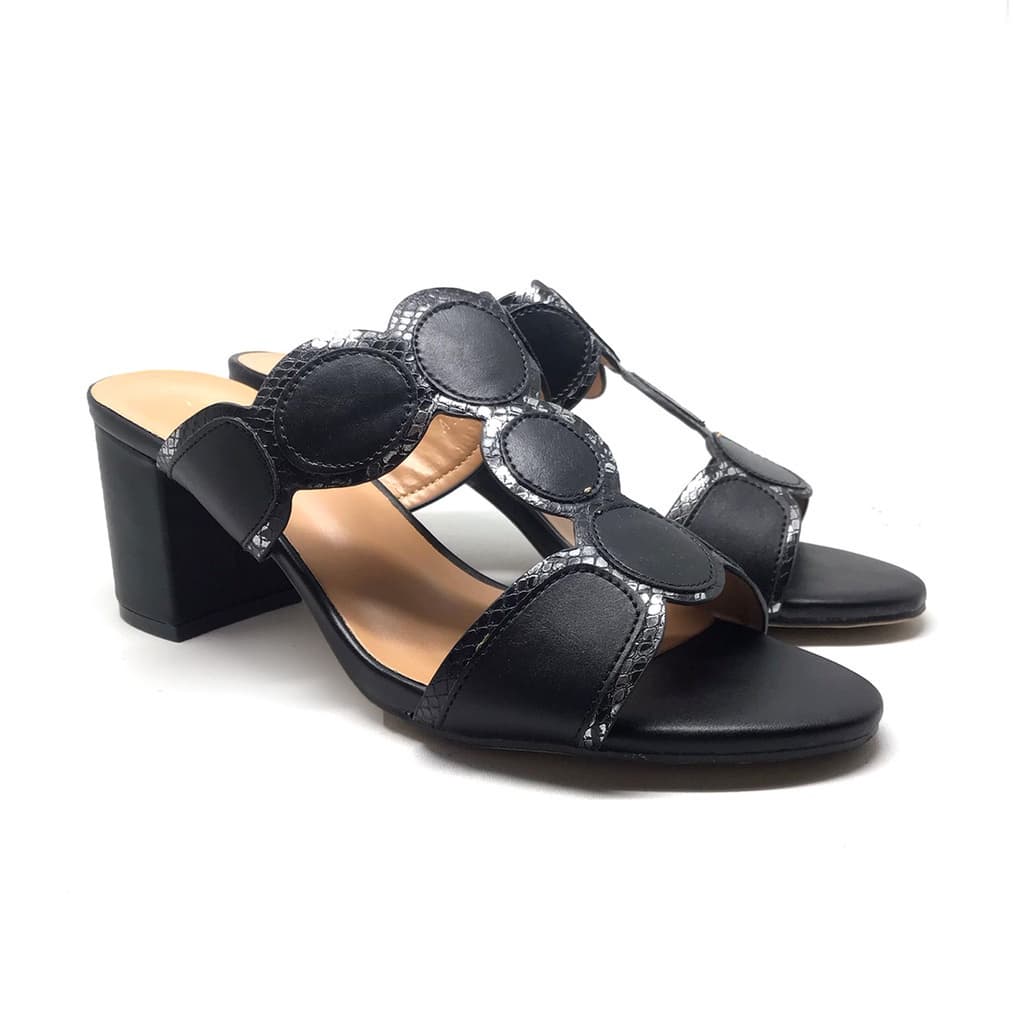 Thumbnail gambar ke-6 produk Mecer Simplicity Wcs M061 - Heels Wanita | Sandal Heels | Heels Chunky Wanita
