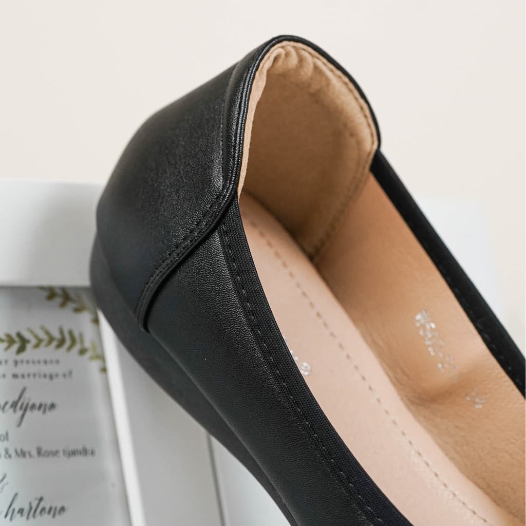 Thumbnail gambar ke-7 produk Mecer Classic WYH 50221 - Flat Shoes Sepatu Kerja Wanita | Sepatu Kantor Wanita | Sepatu Kuliah