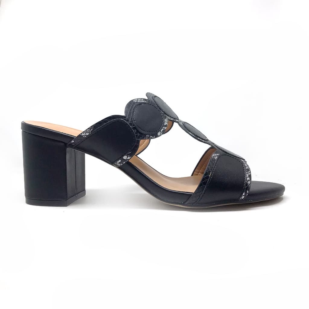 Thumbnail gambar ke-8 produk Mecer Simplicity Wcs M061 - Heels Wanita | Sandal Heels | Heels Chunky Wanita