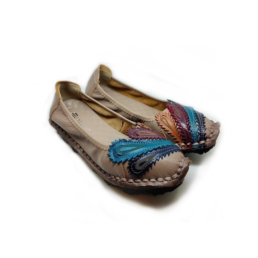 Thumbnail gambar ke-9 produk Pollux Monday WDQ 0218 - Flat Shoes | Sepatu Flat Wanita Bahan Kulit | Sepatu Kerja | Sepatu Ngantor