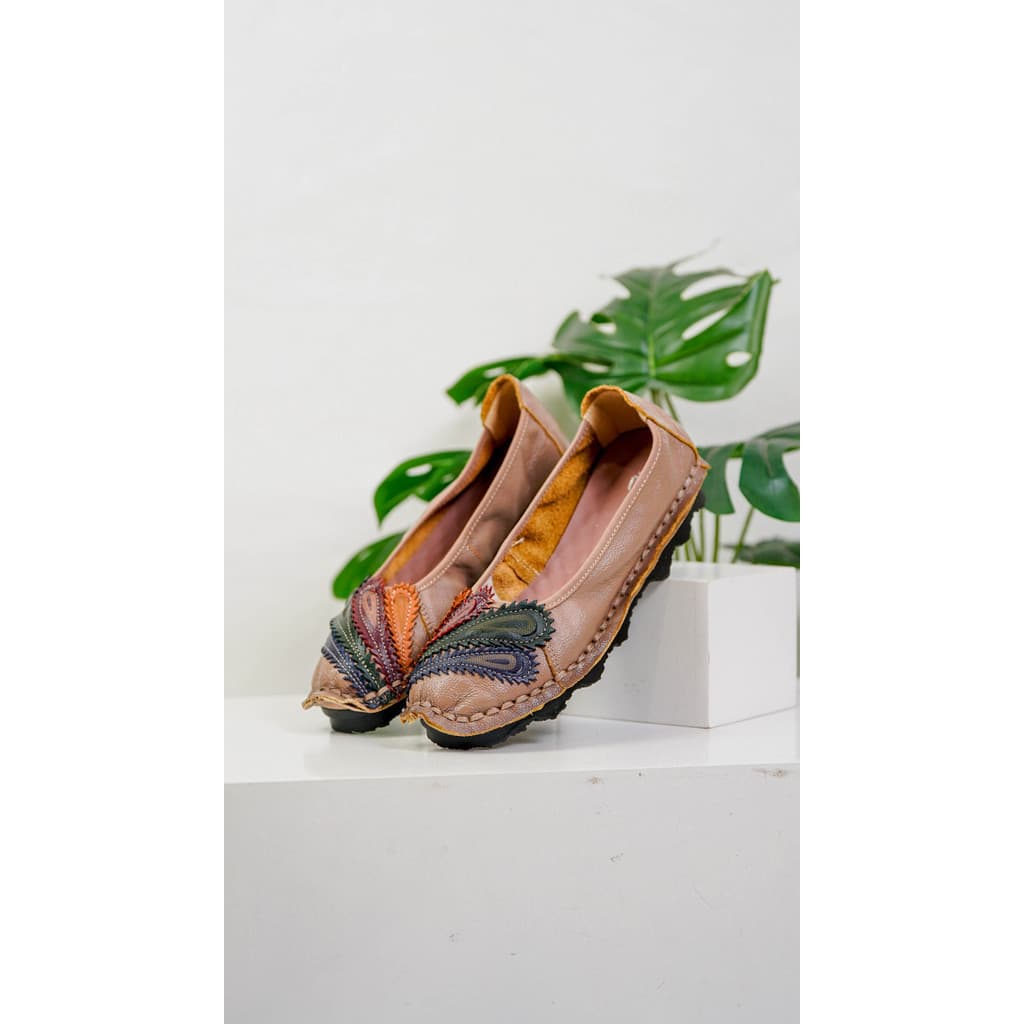 Thumbnail gambar ke-10 produk Pollux Monday WDQ 0218 - Flat Shoes | Sepatu Flat Wanita Bahan Kulit | Sepatu Kerja | Sepatu Ngantor