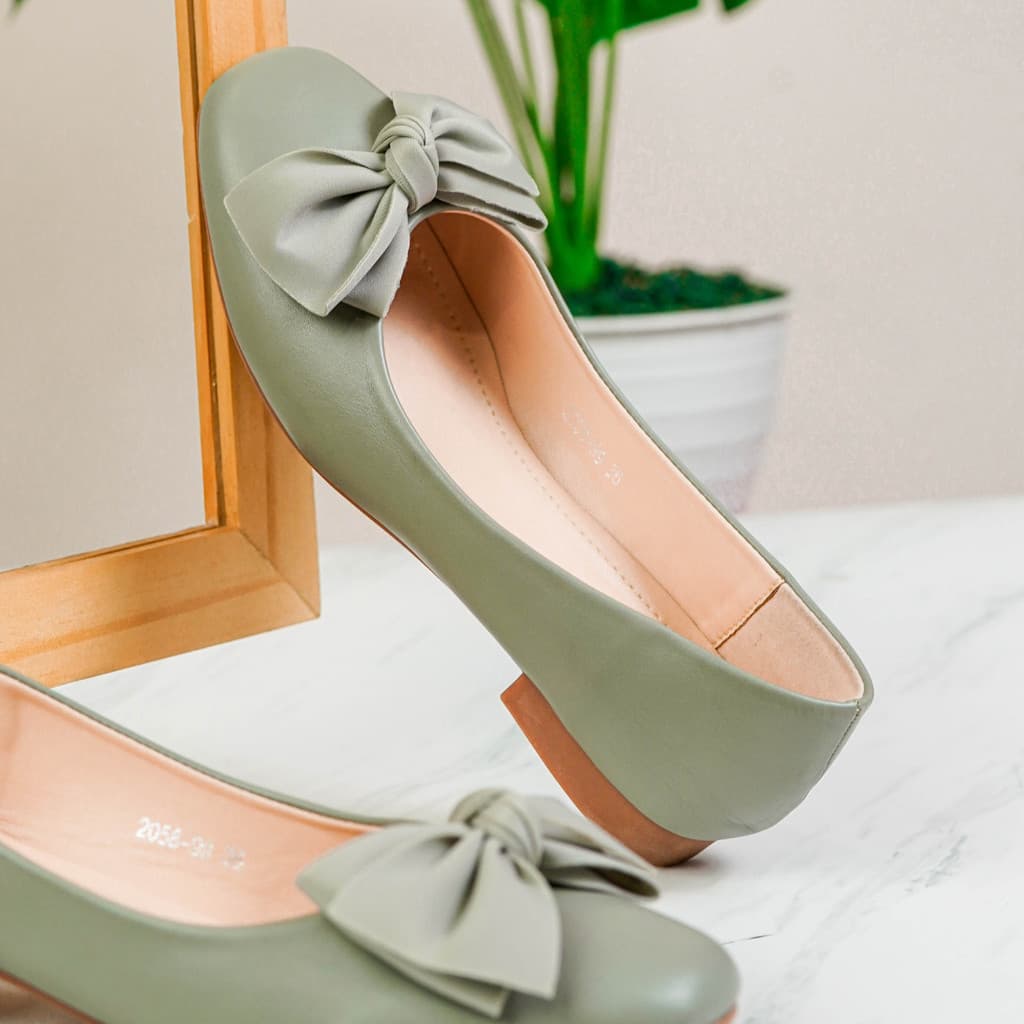 Thumbnail gambar ke-5 produk Mecer Classic WYH 5899 - Sepatu Flat Wanita