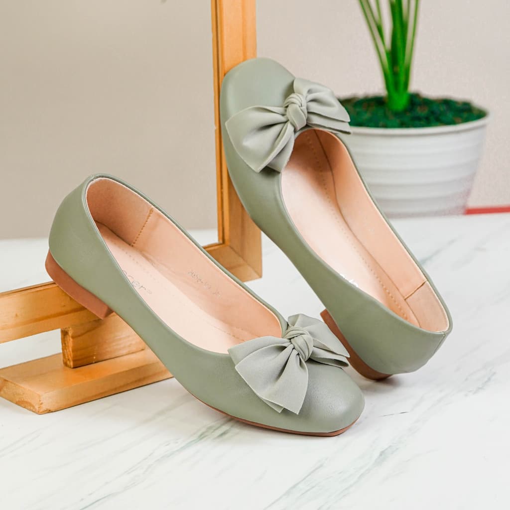 Thumbnail gambar ke-8 produk Mecer Classic WYH 5899 - Sepatu Flat Wanita