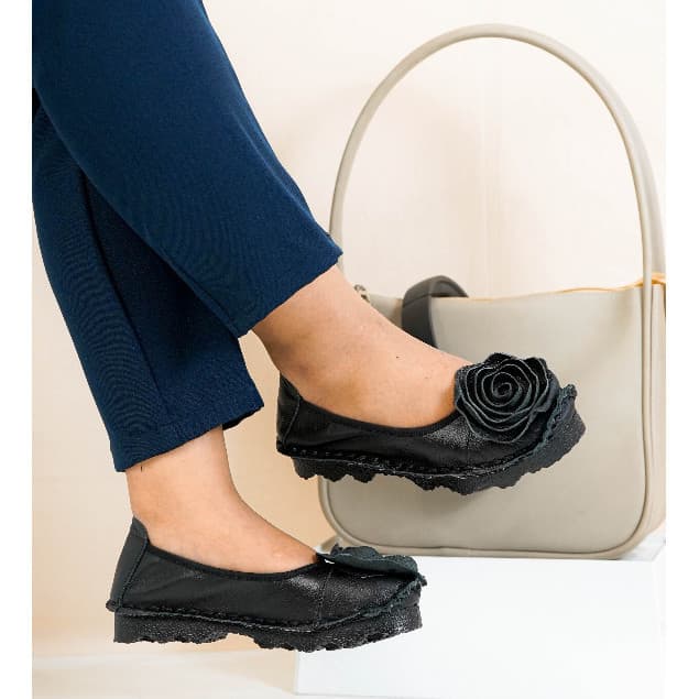 Thumbnail gambar ke-9 produk Pollux Monday WDQ 2016 - Sepatu Flat Shoes Bahan Kulit Asli | Sepatu Kerja | Sepatu Casual