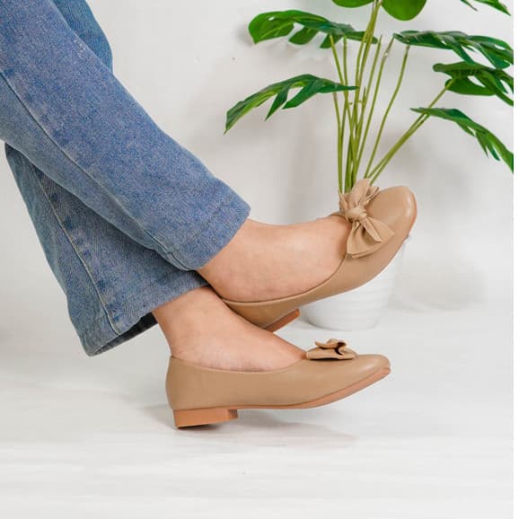 Thumbnail gambar ke-3 produk Mecer Classic WYH 5899 - Sepatu Flat Wanita