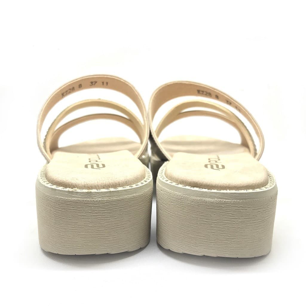Thumbnail gambar ke-3 produk Pollux WPOKZ 28 - Sandal Wedges | Wedges Wanita | Sandal Kulit Wanita
