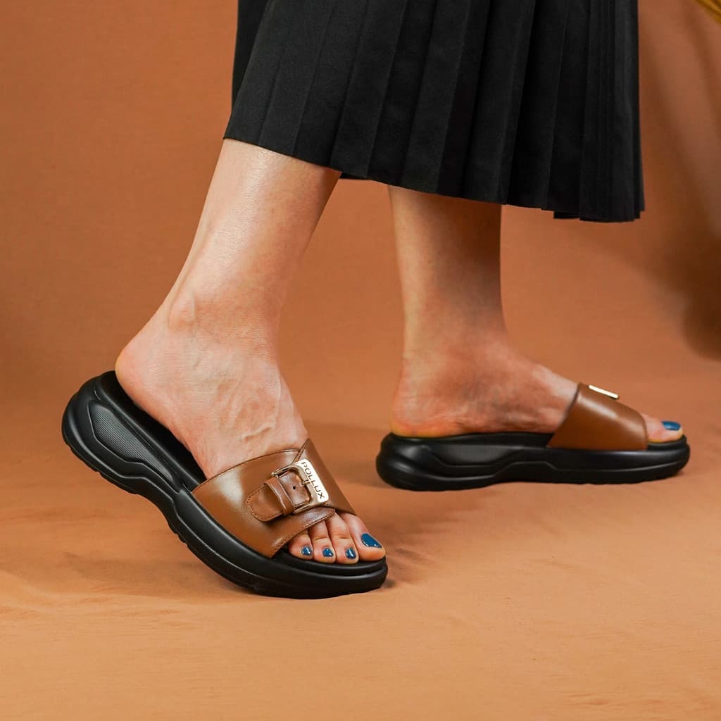 Thumbnail gambar ke-3 produk Pollux Daily WPOLP 23 - Sandal Wanita Keren| Sandal Wanita Nyaman Dengan Desain Kekinian