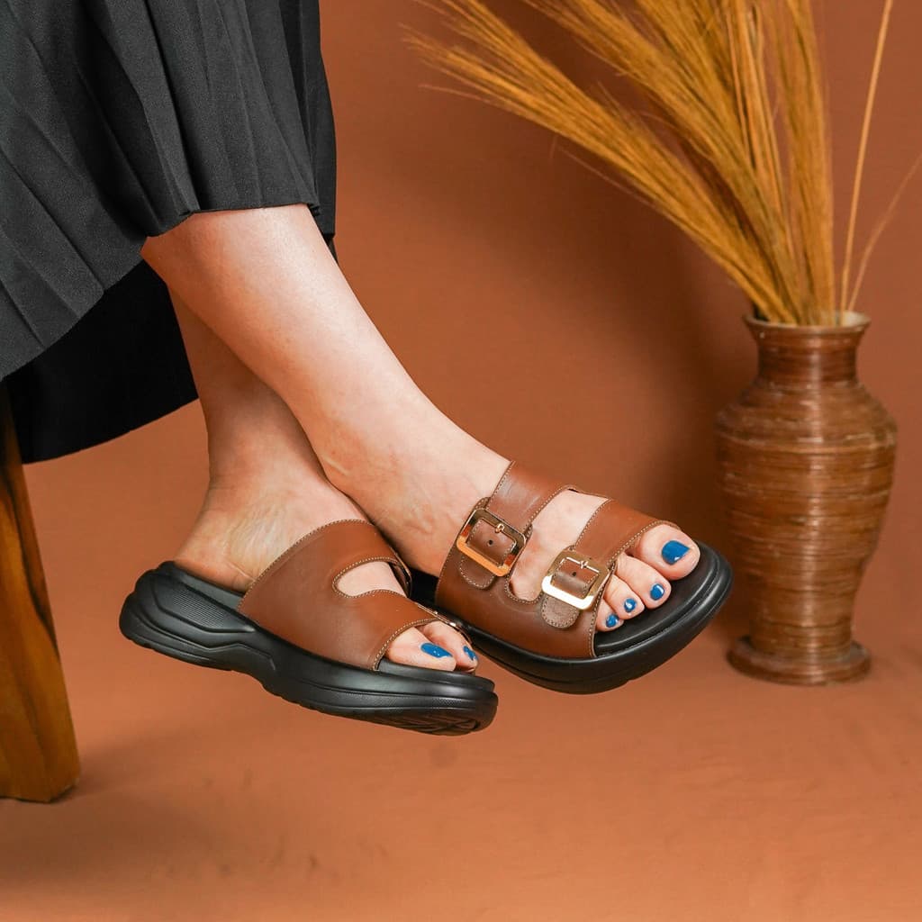 Gambar ke-10 produk Pollux Daily WPOLP 21- Sandal Wanita Keren| Sandal Wanita Nyaman Dengan Desain Kekinian