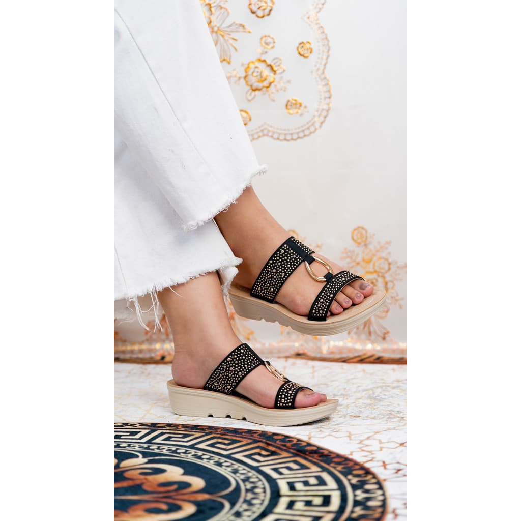 Thumbnail gambar ke-3 produk Sandal Daily | Sandal Slip On Wanita  - Mecer Wwh 9726