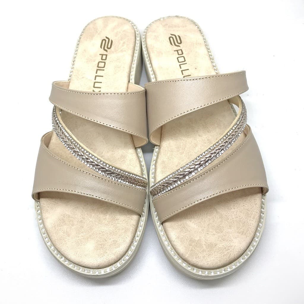 Thumbnail gambar ke-4 produk Pollux WPOKZ 28 - Sandal Wedges | Wedges Wanita | Sandal Kulit Wanita