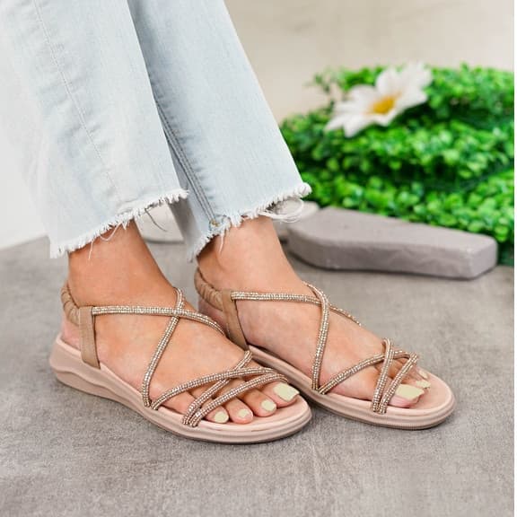 Thumbnail gambar ke-3 produk Pollux Daily WPOBT 41 - Sepatu Sandal Wanita | Sandal Flat | Sandal Wanita Daily