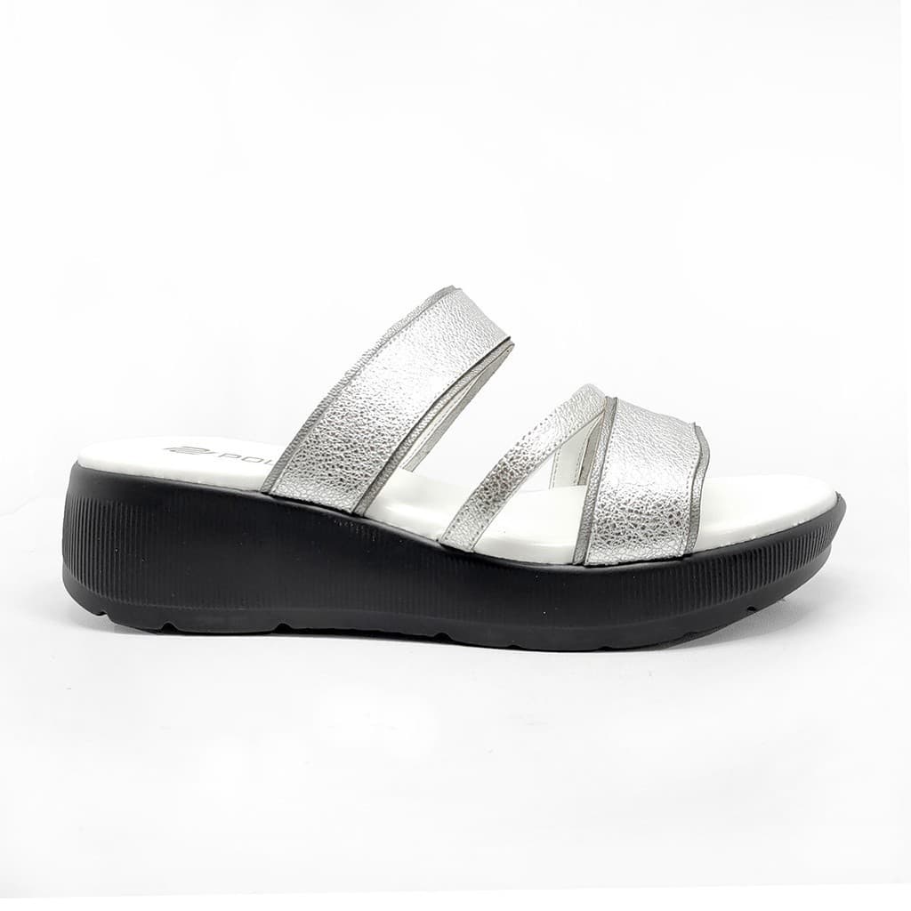 Gambar ke-9 produk Pollux Daily  Wpodq 25 - Sandal Wedges Wanita Bahan Kulit