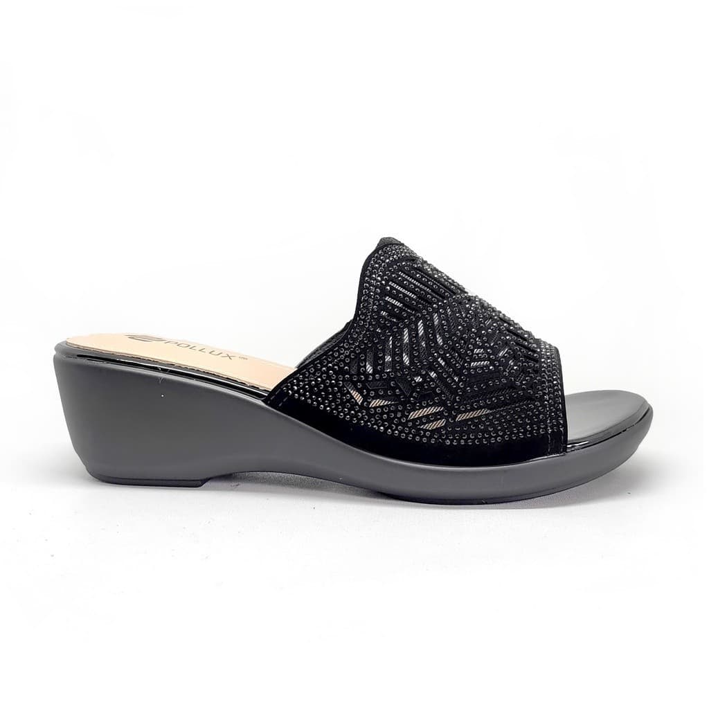 Thumbnail gambar ke-11 produk Pollux Aurora Wdq 381 | Wedges Wanita | Selop Wedges | Wedges Pesta