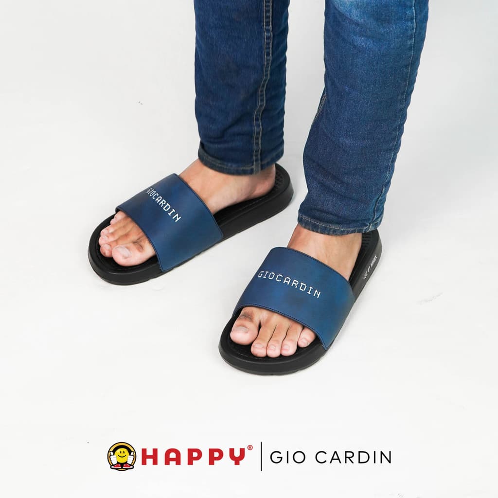 Thumbnail gambar ke-5 produk Sandal Cowok Gio Cardin SGIDX Model Slide Selop Pria Kekinian Sangat Nyaman Di Pakai