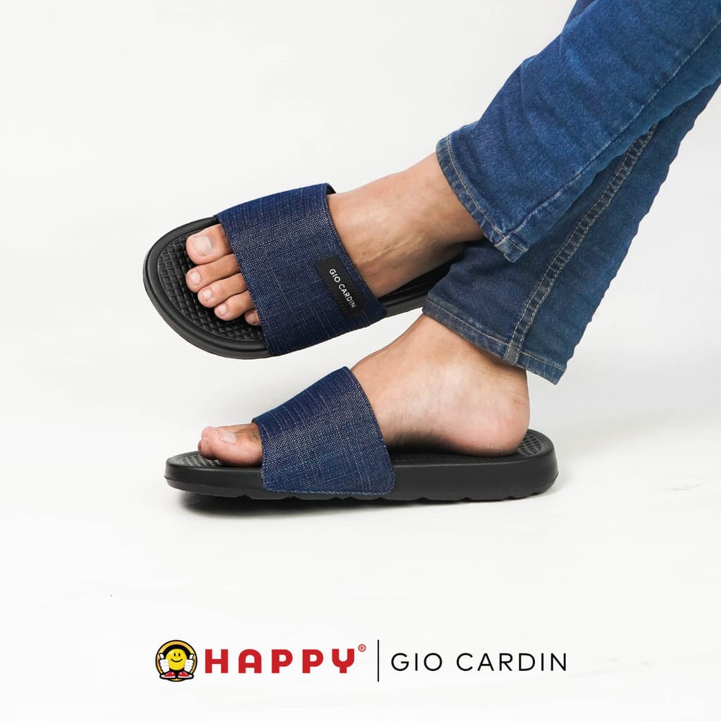 Thumbnail gambar ke-4 produk Gio Cardin SGIAD Sandal Selop Pria Kekinian Dan Sangat Nyaman Di Pakai | Sandal Slide Slip On