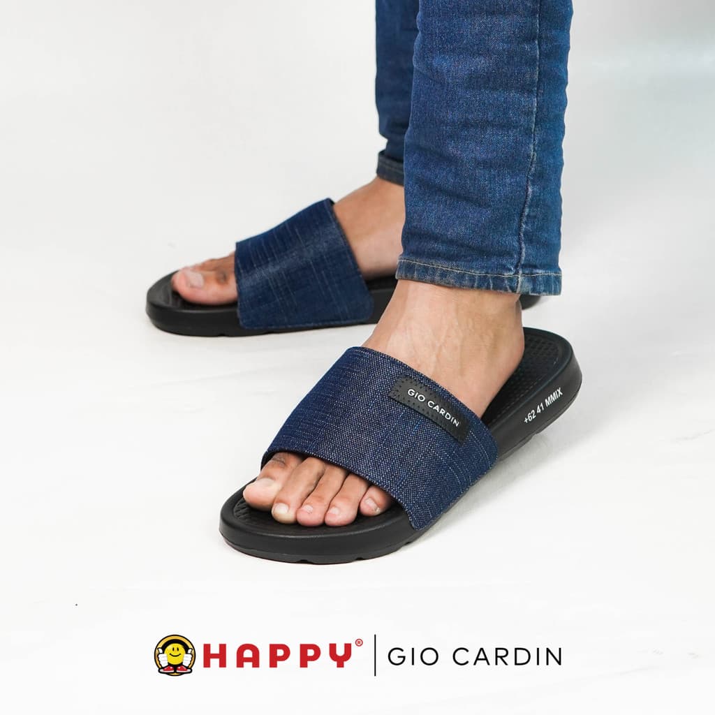 Thumbnail gambar ke-3 produk Gio Cardin SGIAD Sandal Selop Pria Kekinian Dan Sangat Nyaman Di Pakai | Sandal Slide Slip On