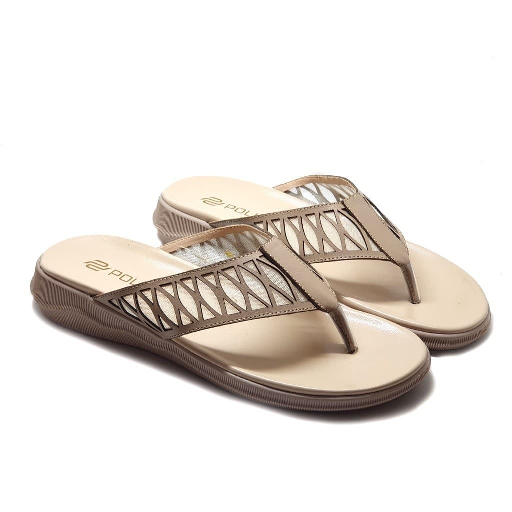 Gambar produk Pollux Daily Wpobt 03 - Sandal Daily | Sandal Flat | Sandal Kulit Wanita