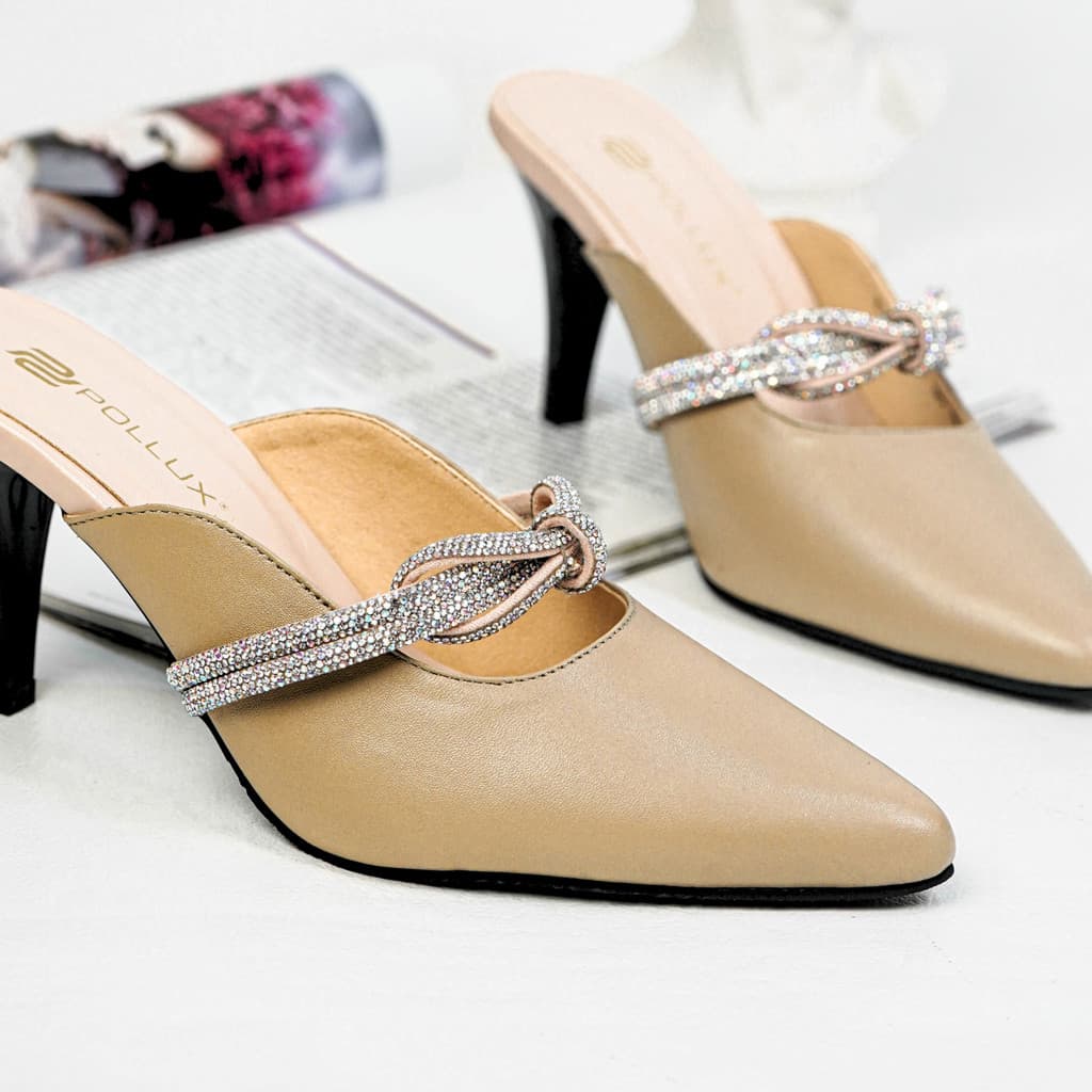 Thumbnail gambar ke-8 produk Pollux Monday WPOKV 25 - Sepatu Heels Kerja Wanita | Sepatu Kantor Wanita Kulit Asli | High Heels