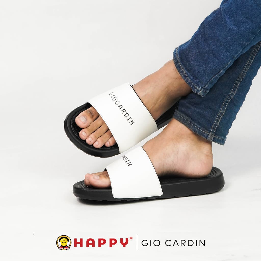 Thumbnail gambar ke-6 produk Sandal Cowok Gio Cardin SGIDX Model Slide Selop Pria Kekinian Sangat Nyaman Di Pakai