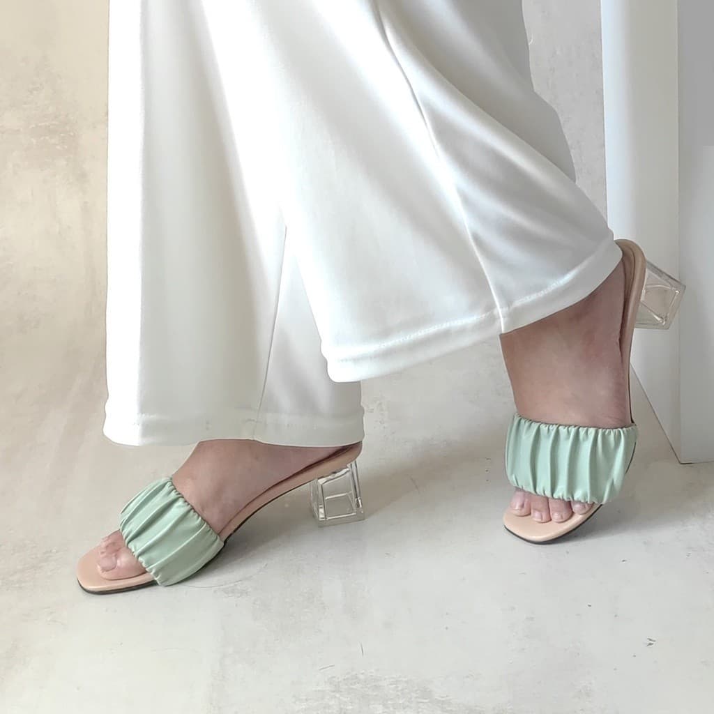 Thumbnail gambar ke-4 produk Pollux Simplicity Wpobs 04 - Clear Heels | Heels Transparan | Sepatu Heels Wanita | Heels Casual 5Cm
