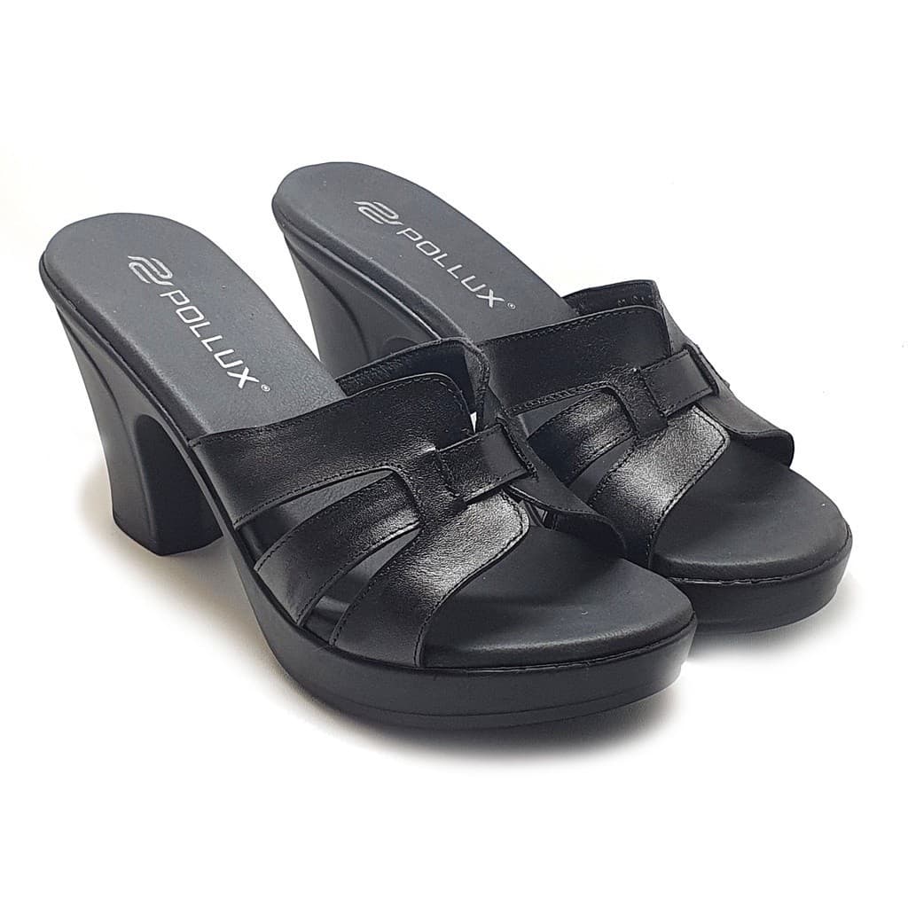 Gambar ke-10 produk Pollux Classic WPOGP 33 - Heels Wanita Bahan Kulit Asli Tinggi  Hak 9Cm