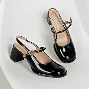Gambar ke-8 produk Mecer Classic WYH 5835 Sepatu Heels Wanita | Heels Kerja | Sepatu Pesta Wanita