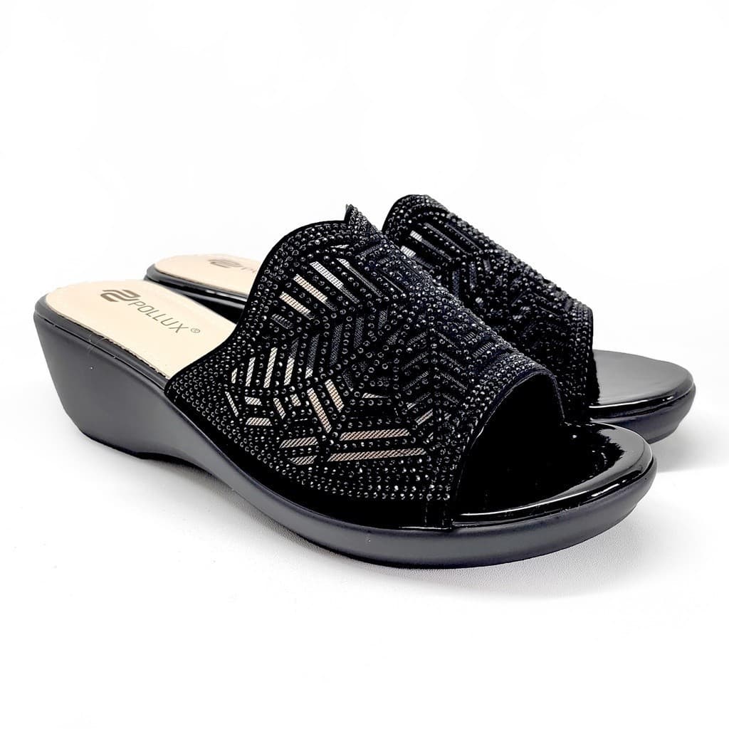 Gambar ke-10 produk Pollux Aurora Wdq 381 | Wedges Wanita | Selop Wedges | Wedges Pesta
